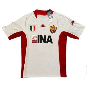 2001-02 AS Roma Away Jersey Totti #10 Size M-L